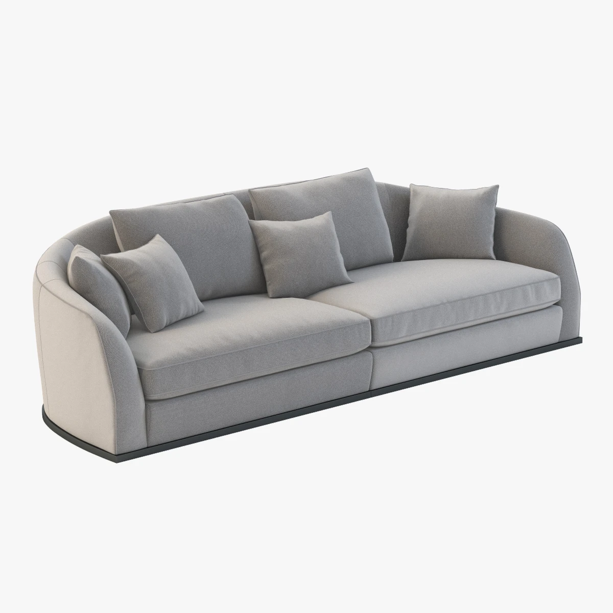 Flexform Sofa Collection 01 3D Model_011